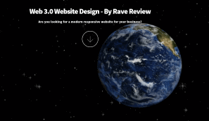 Rave Review Web3 Website Design